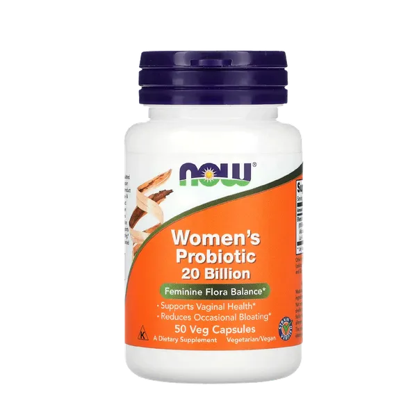 Probiótico para Mujeres Now Foods 50 Cápsulas Vegetales